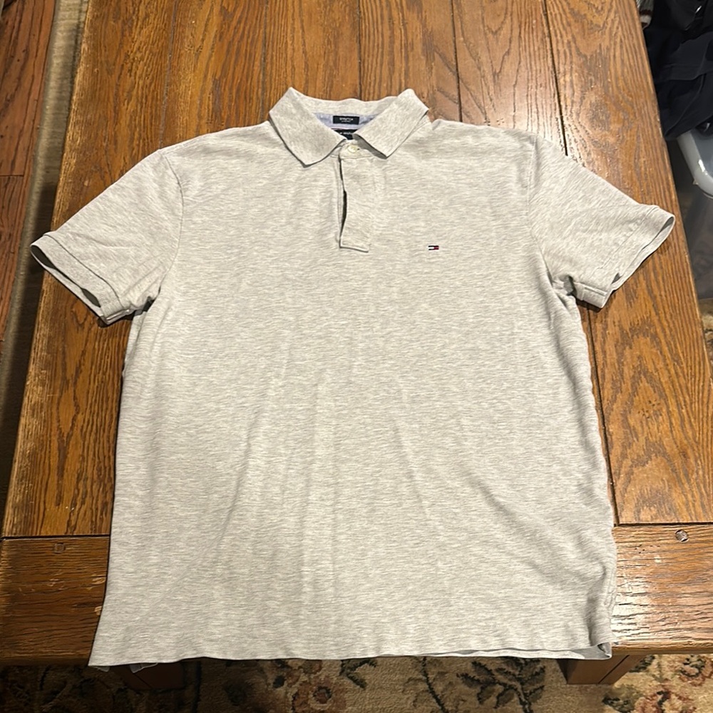 LARGE GREY TOMMY HILFIGER POLO